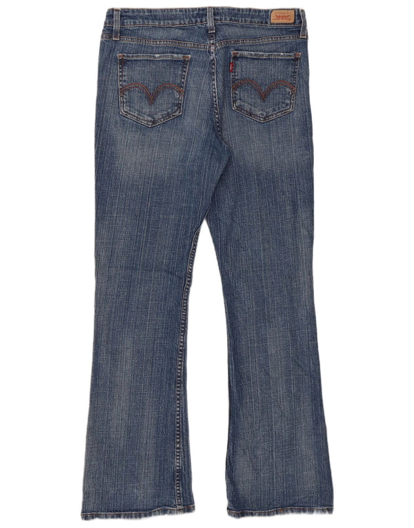 Levi's Womens 518 Super Low Bootcut Jeans US 13 XL W34 L31 Μπλε βαμβακερό