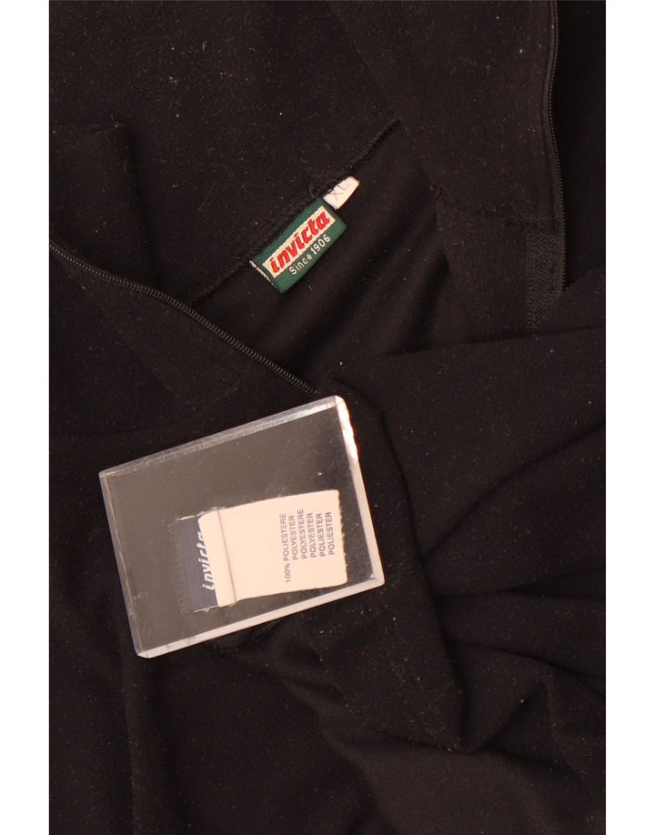 Invicta Ανδρικό φερμουάρ Fleece Jumper XL Μαύρο Πολυεστέρας