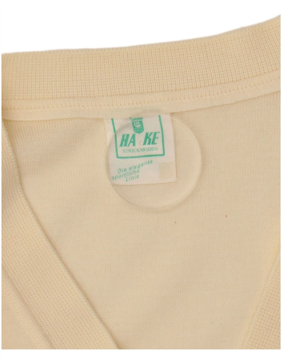 Γυναικείο πουλόβερ με ζακέτα VINTAGE UK 12 Medium Beige