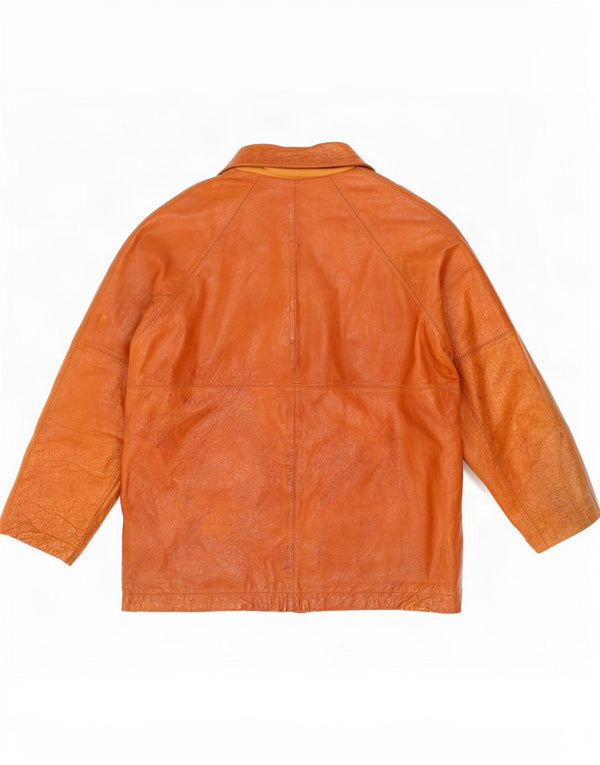 Vintage Ανδρικό Δερμάτινο Μπουφάν UK 42 XL Καφέ