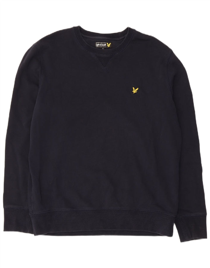 Ανδρικό φούτερ Lyle & Scott Jumper XL Navy Blue Cotton
