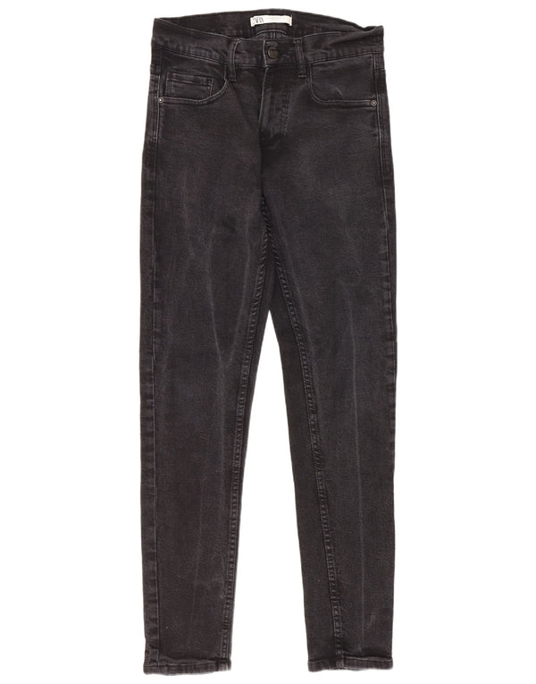 Zara Ανδρικό Skinny Jeans EU 38 Small W30 L31 Μαύρο βαμβακερό