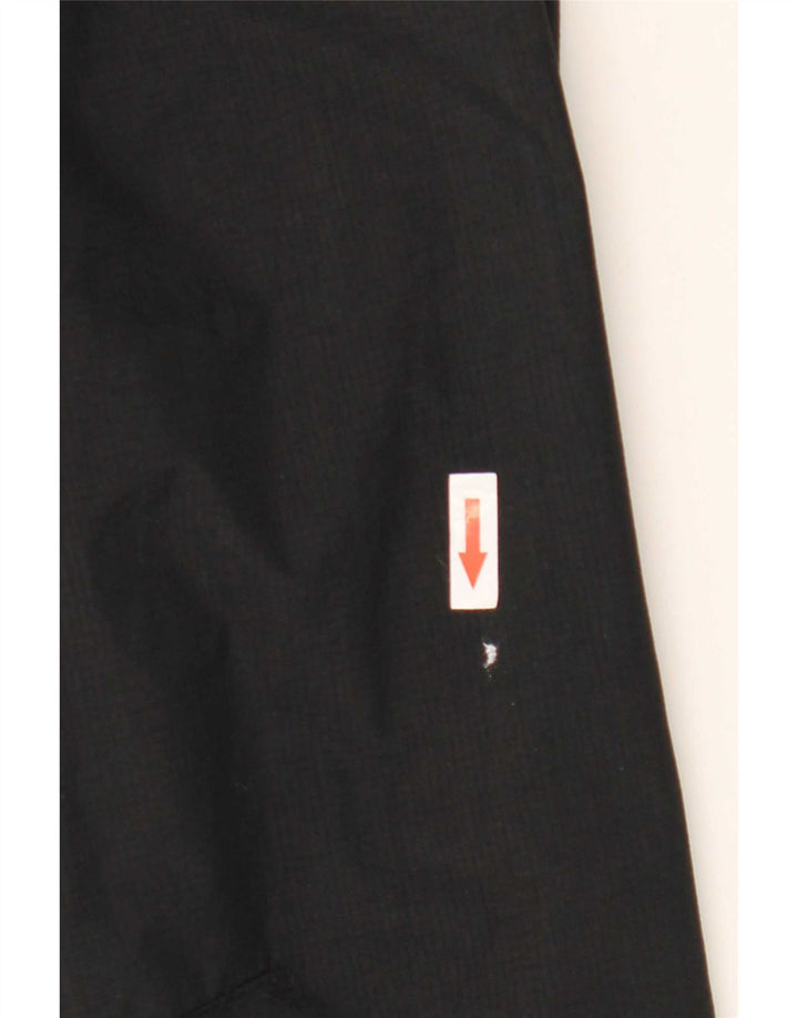 Superdry Womens The Windcheater Windbreaker Jacket UK 16 Large Black Nylon