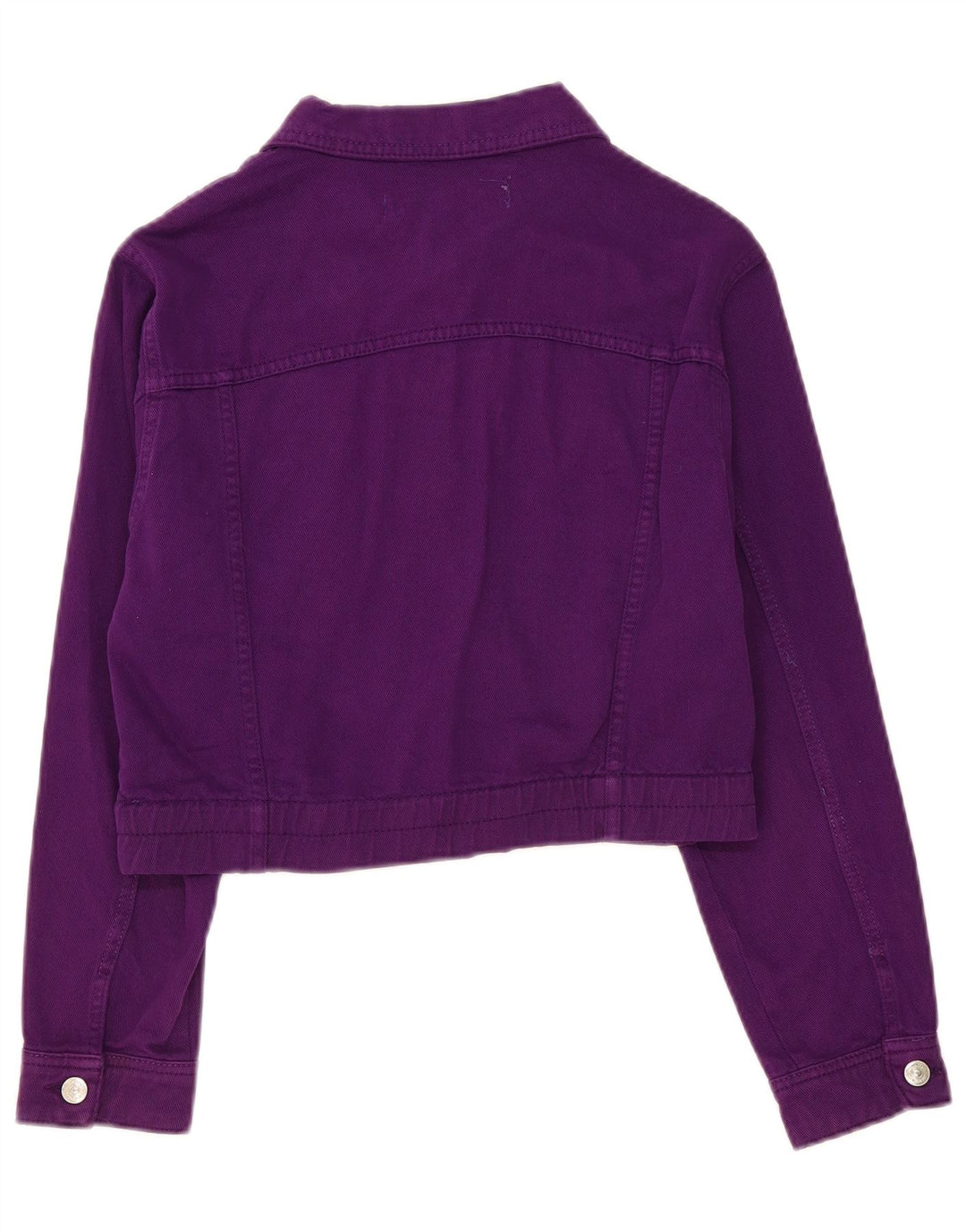 Zara Γυναικείο Τζιν Μπουφάν UK 10 Small Purple