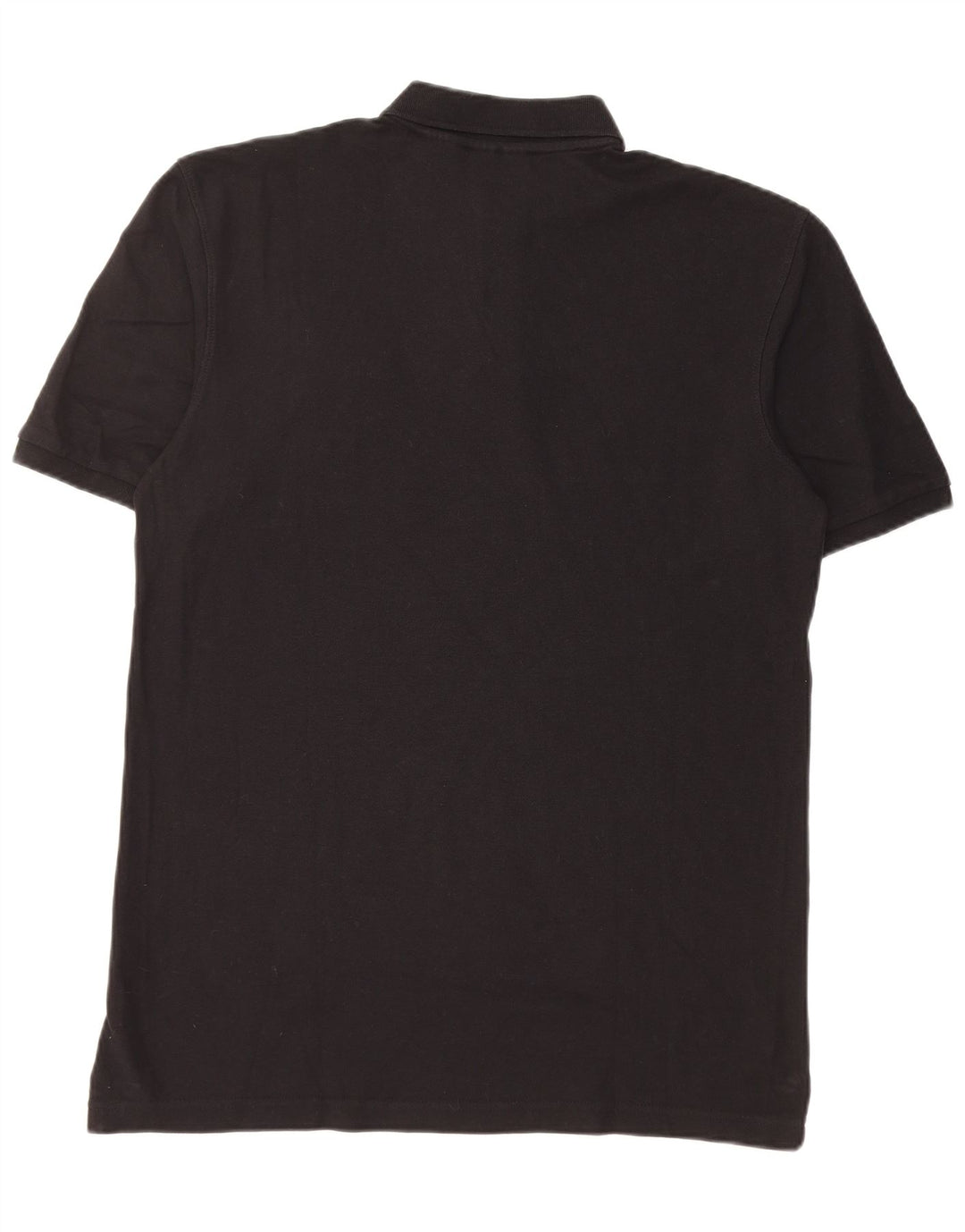 FILA Mens Polo Shirt Large Black Cotton