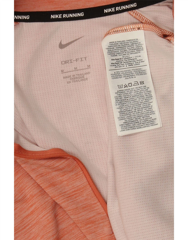 Γυναικεία φόρμα πουλόβερ με φερμουάρ Nike Dri Fit Top UK 14 Medium Orange