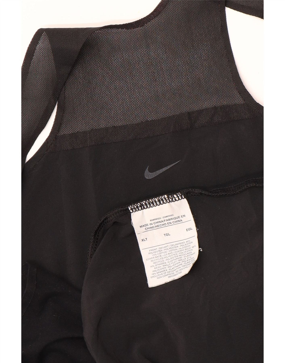 Γυναικείο φανελάκι NIKE UK 18 XL μαύρο πολυεστέρας