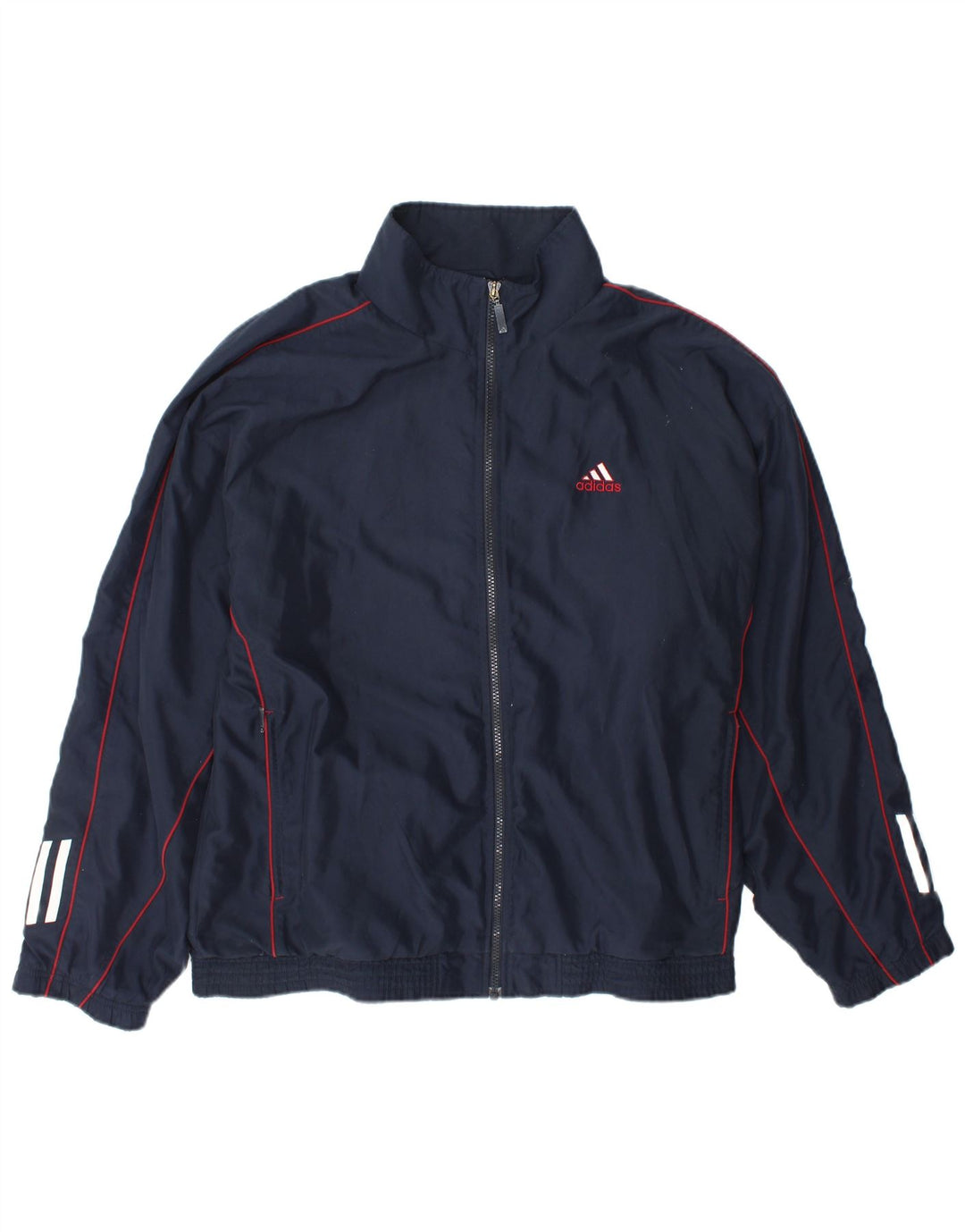 Ανδρική φόρμα Adidas Top Jacket UK 42/44 Large Navy Blue Polyester