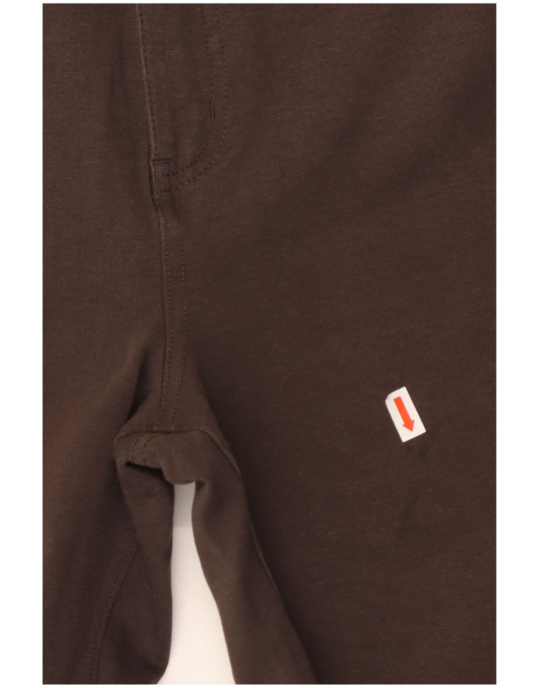 CALVIN KLEIN Γυναικείο ίσιο casual παντελόνι US 14 XL W36 L27 καφέ βαμβακερό