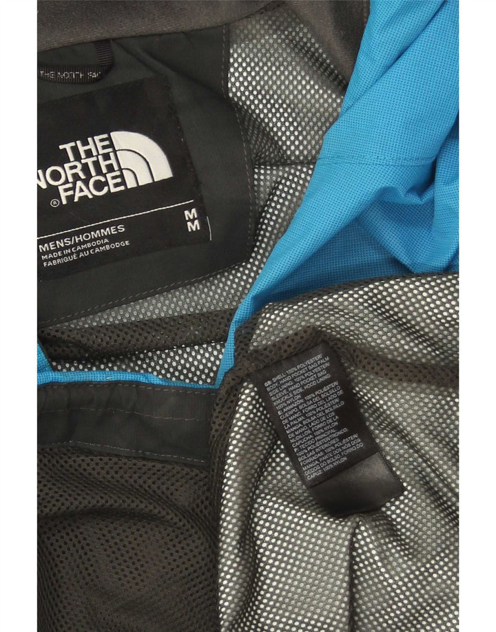 Ανδρικό μπουφάν βροχής με κουκούλα North Face UK 38 Medium Blue Polyester
