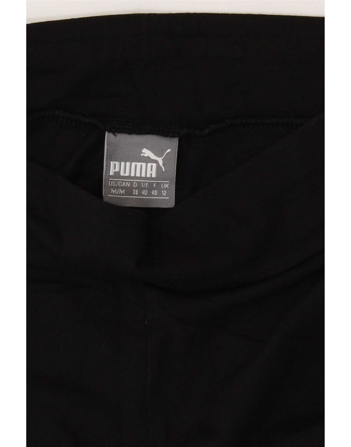 Γυναικεία γραφικά κολάν Puma UK 12 μεσαίο μαύρο βαμβακερό