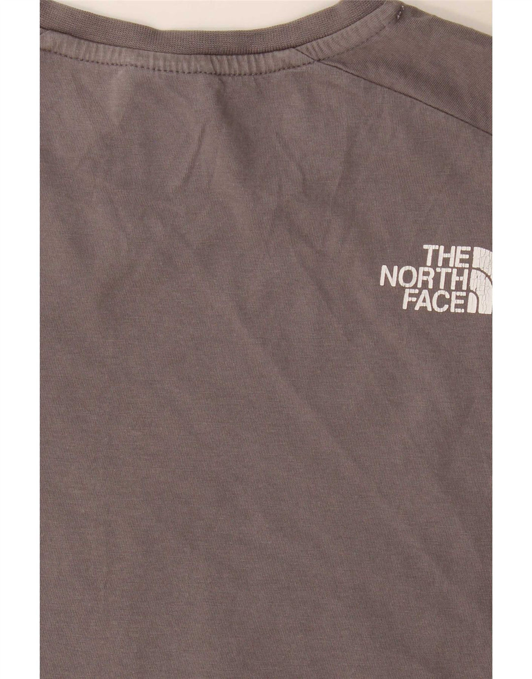 Ανδρικό κανονικό γραφικό μπλουζάκι North Face Top Small Grey Colourblock