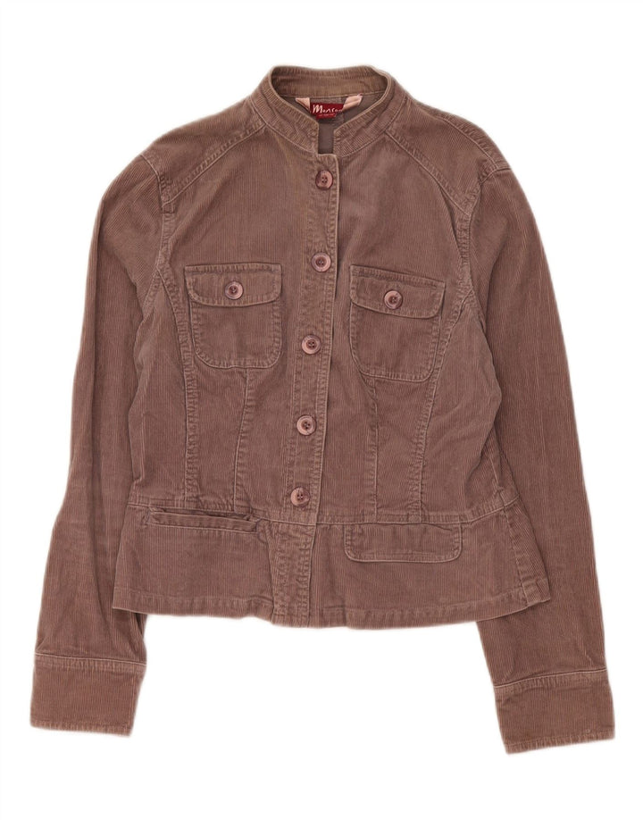 Monsoon Γυναικείο Κοτλέ Μπουφάν UK 12 Μεσαίο Καφέ Βαμβακερό