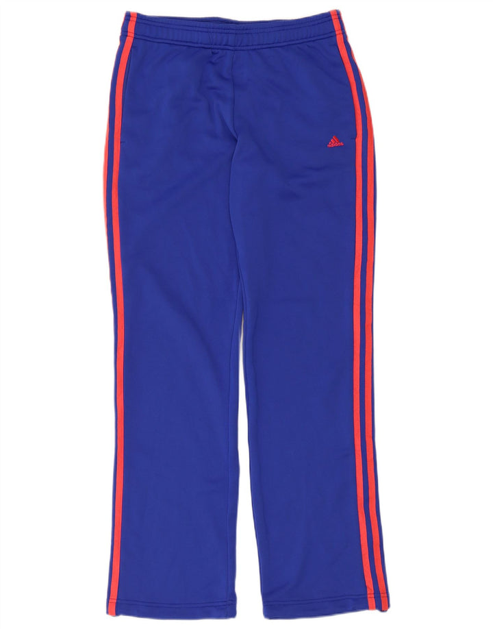 Γυναικεία αθλητική φόρμα Adidas Climalite UK 8/10 Small Blue Polyester