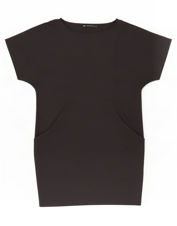 Zara Γυναικείο Φόρεμα Bubble UK 16 Large Μαύρο