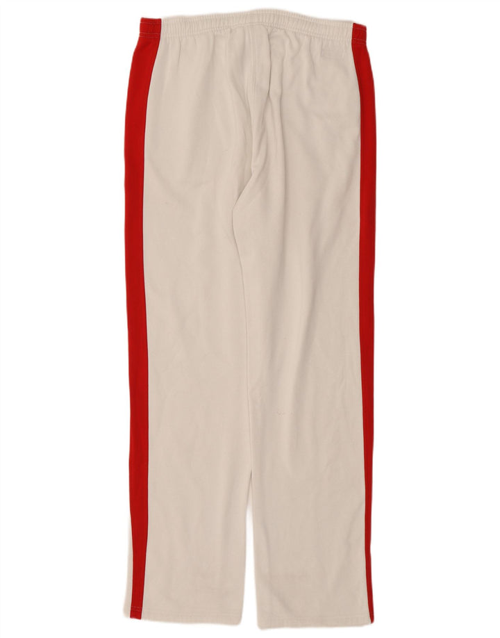 PUMA Mens Tracksuit Trousers Large  White Colourblock Polyester