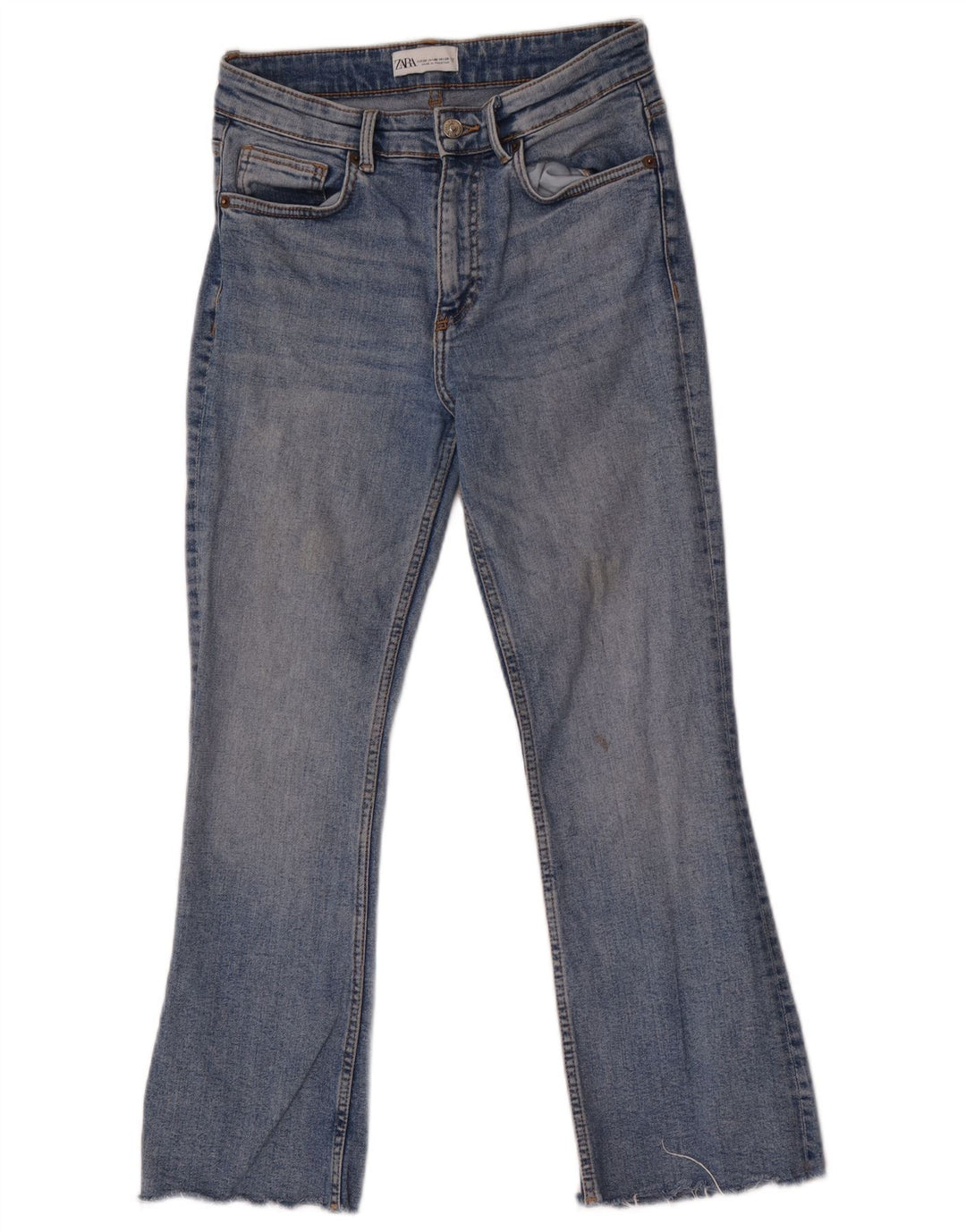 Zara Γυναικείο Τζιν μποτάκι EU 38 Small W28 L26 Μπλε βαμβακερό