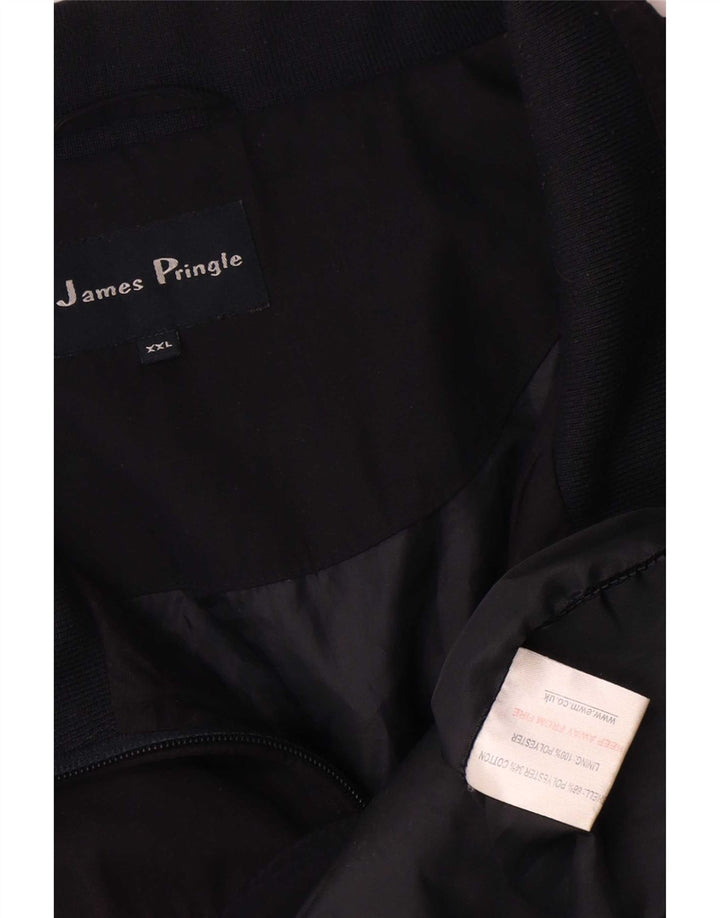 Ανδρικό μπουφάν James Pringle Bomber UK 44 2XL Navy Blue Cotton