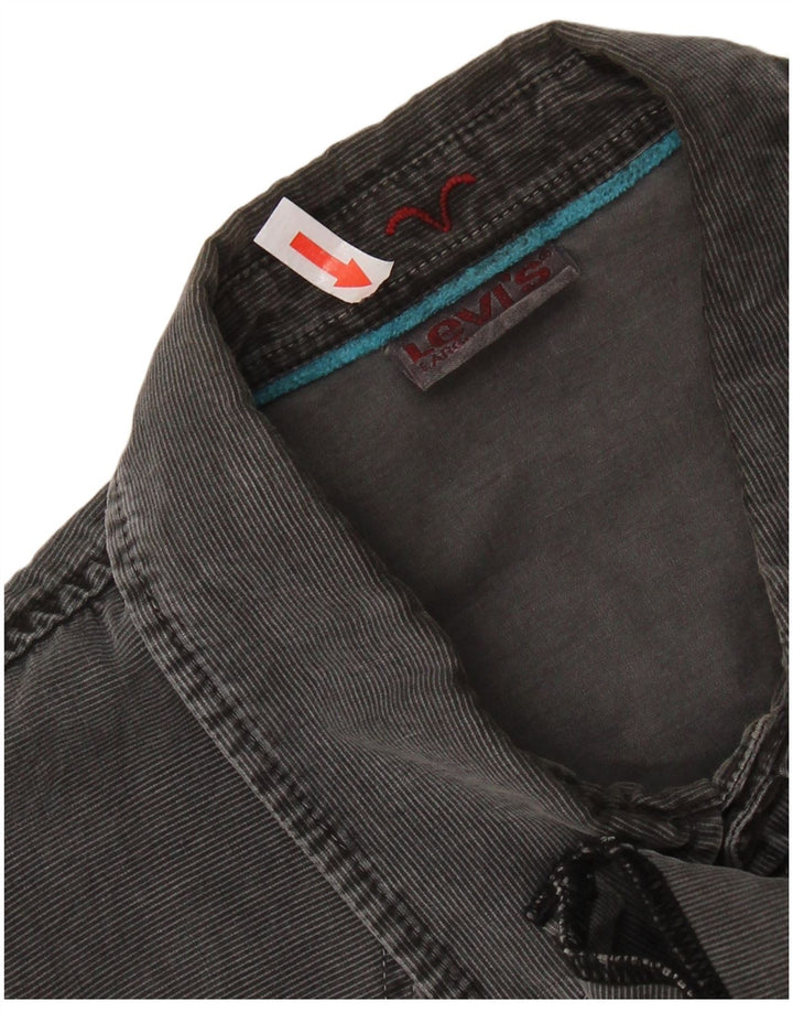 Ανδρικό πουκάμισο LEVI'S μεγάλο γκρι βαμβακερό