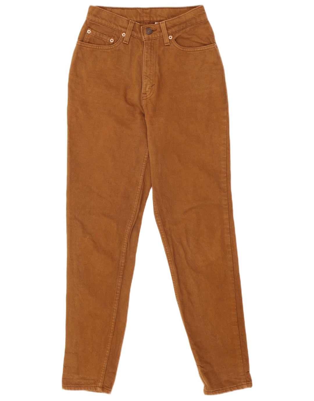 LEVI'S Womens 512 Slim Tapered Jeans Medium W28 L30 Καφέ βαμβακερό