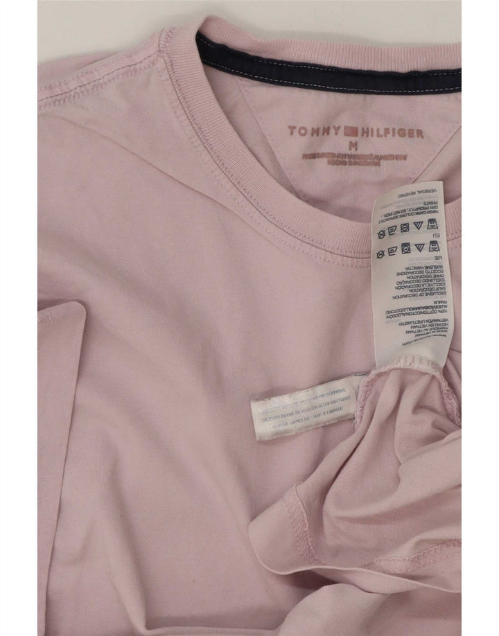 Ανδρικό T-Shirt Tommy Hilfiger Top Μεσαίο Ροζ Βαμβακερό