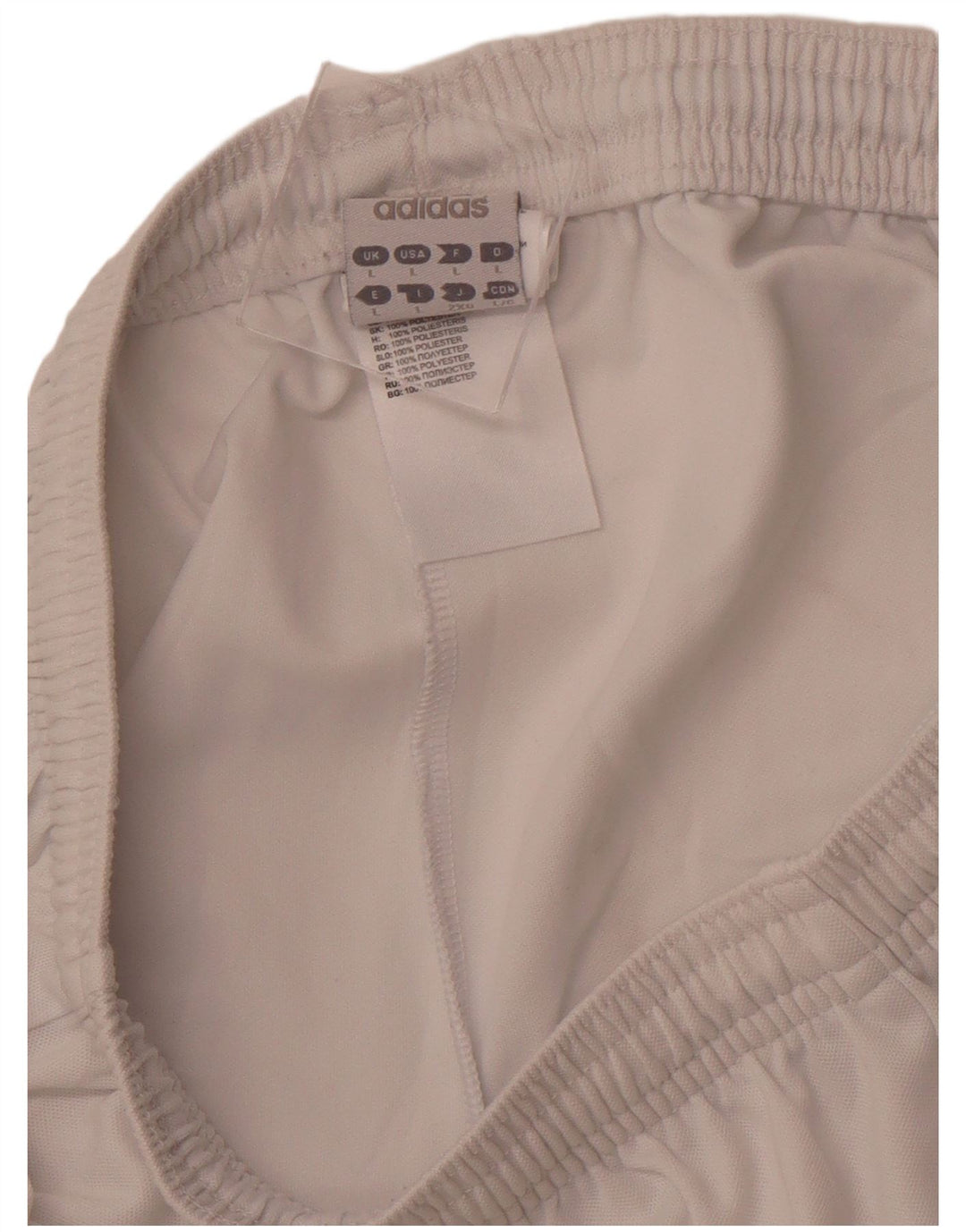 Ανδρικό σορτς ADIDAS Climalite Sport μεγάλο λευκό πολυεστέρα