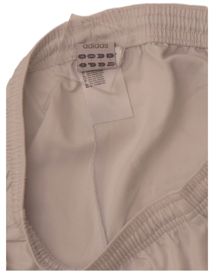 Ανδρικό σορτς ADIDAS Climalite Sport μεγάλο λευκό πολυεστέρα