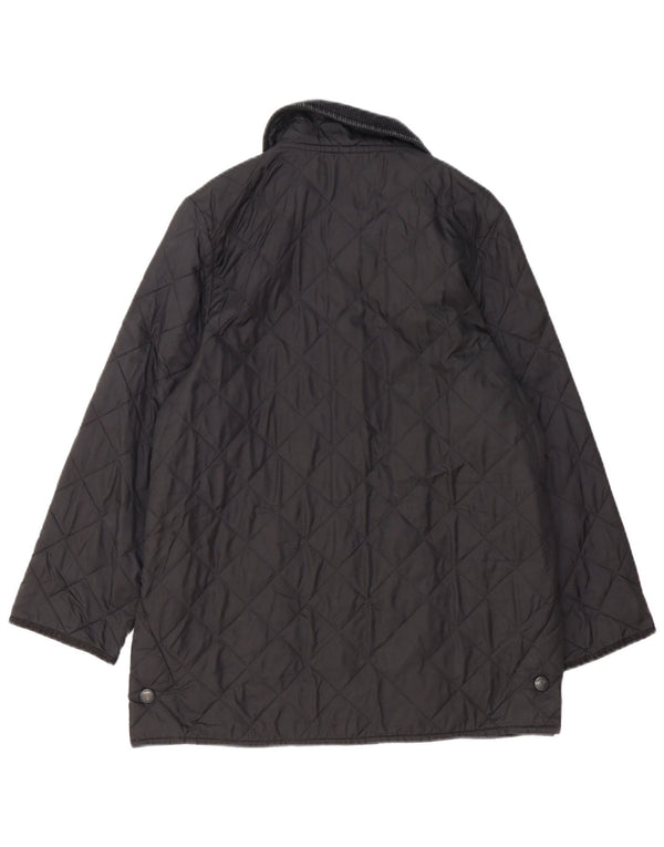 Γυναικείο καπιτονέ μπουφάν Barbour UK 18 XL Μαύρο Πολυαμίδιο