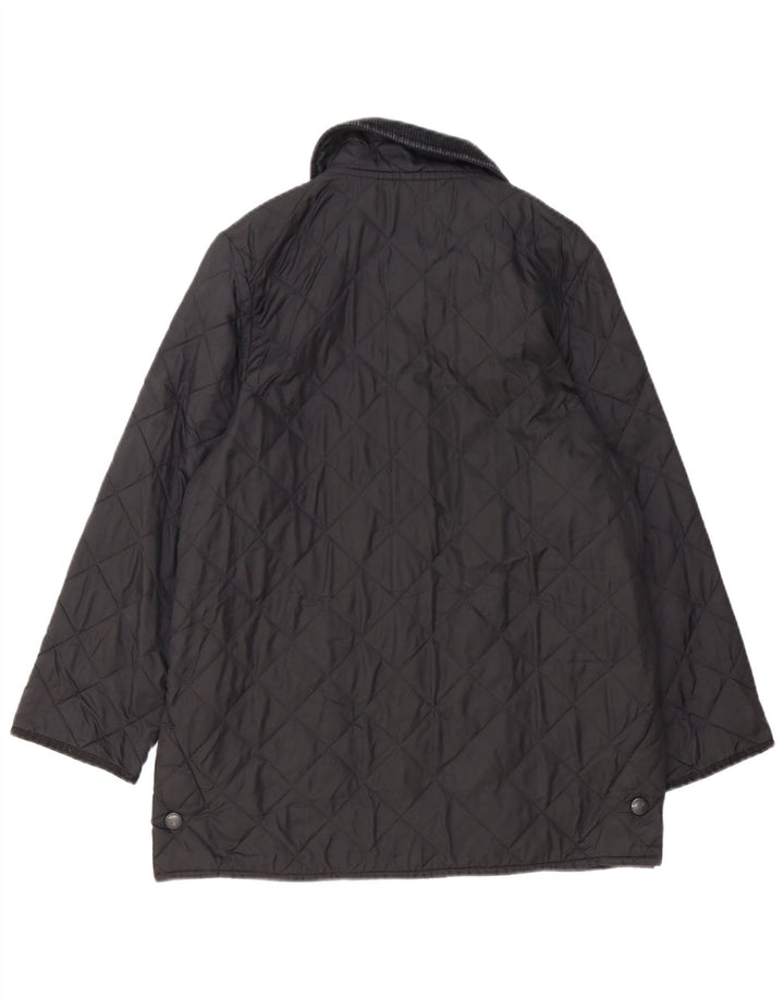 Γυναικείο καπιτονέ μπουφάν Barbour UK 18 XL Μαύρο Πολυαμίδιο