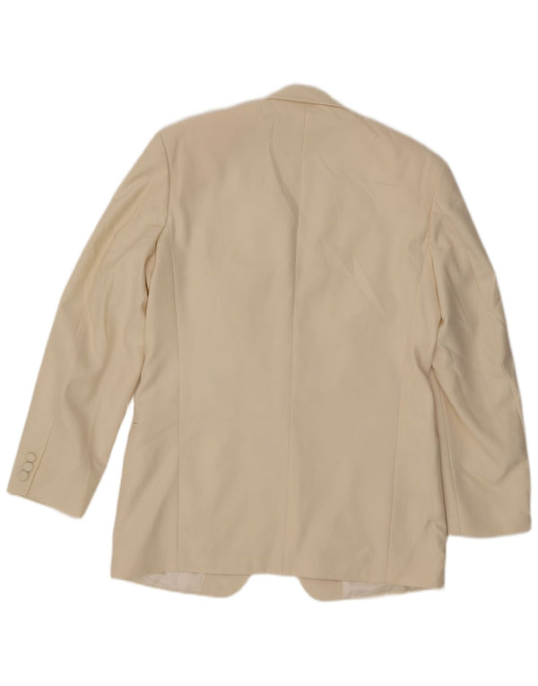 Marks & Spencer Ανδρικό σακάκι σακάκι με 1 κουμπί UK 40 Medium Off White