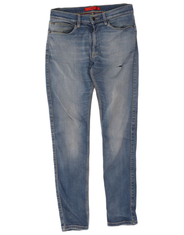 Hugo Boss Γυναικείο Skinny Jeans W29 L32 Μπλε βαμβακερό