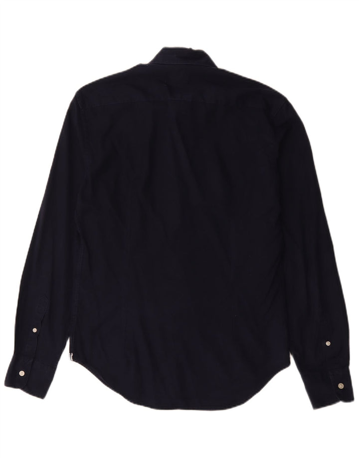 Ανδρικό πουκάμισο Boggi Μικρό Βαμβακερό Navy Blue