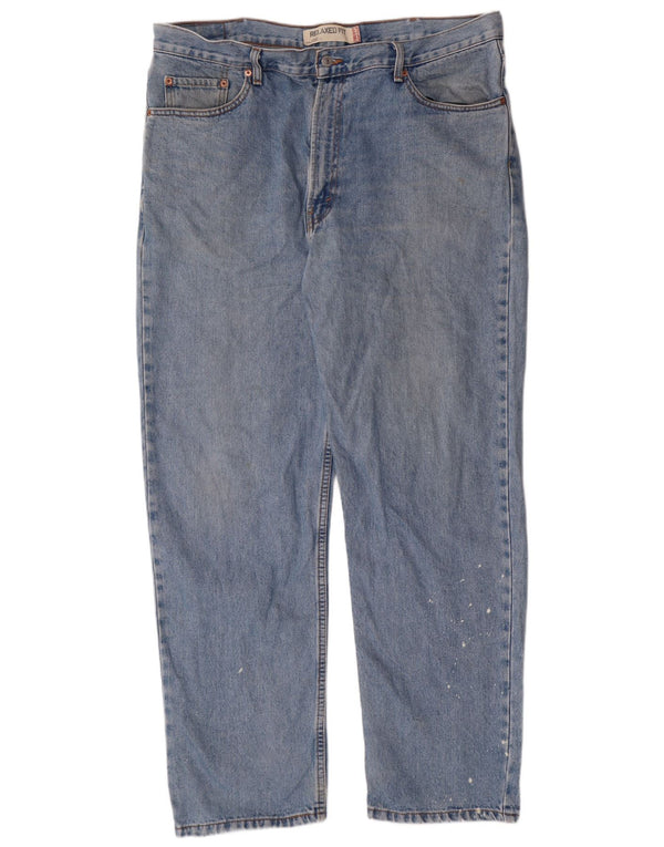 LEVI'S Mens 550 Relaxed Fit Straight Jeans W40 L32 Μπλε βαμβακερό