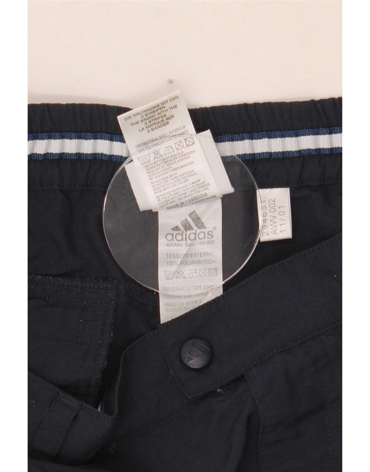 Ανδρικό παντελόνι Capri Adidas W32 L20 Navy Blue Polyester
