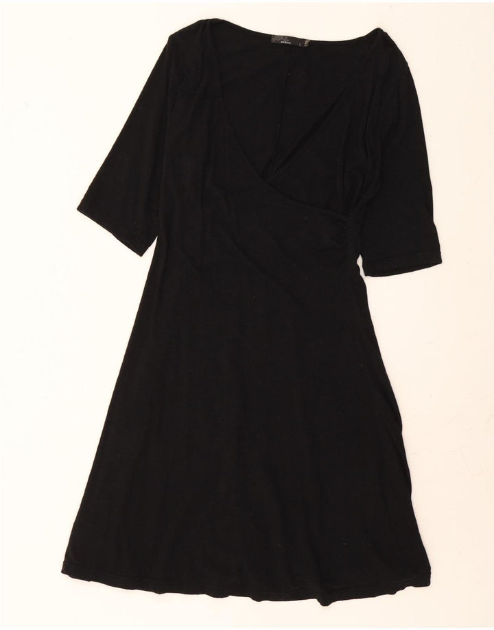 PRANA Womens A-Line Dress UK 14 Large Black Vintage Prana and Second-Hand Prana from Messina Hembry 