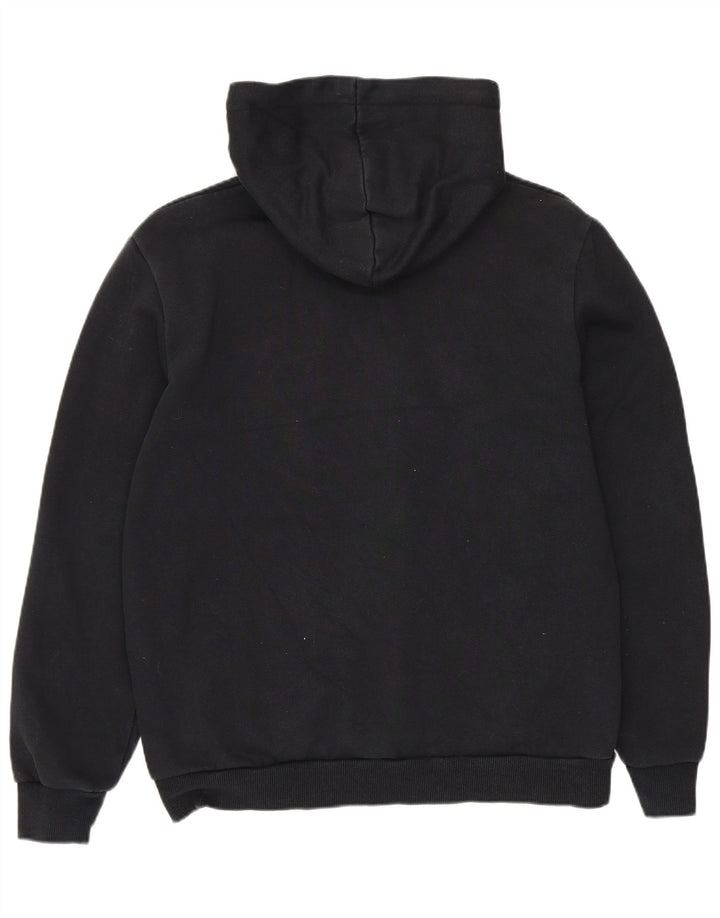 Ανδρικό γραφικό κουκούλα Puma, μικρό μαύρο βαμβακερό