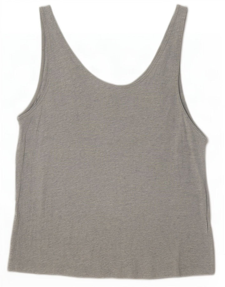 Γυναικείο γραφικό γιλέκο Puma τοπ UK 10 Small Grey Flecked