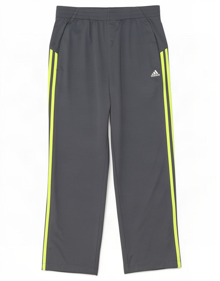 Γυναικεία αθλητική φόρμα Adidas Παντελόνι UK 14/16 μεγάλο γκρι πολυεστέρα