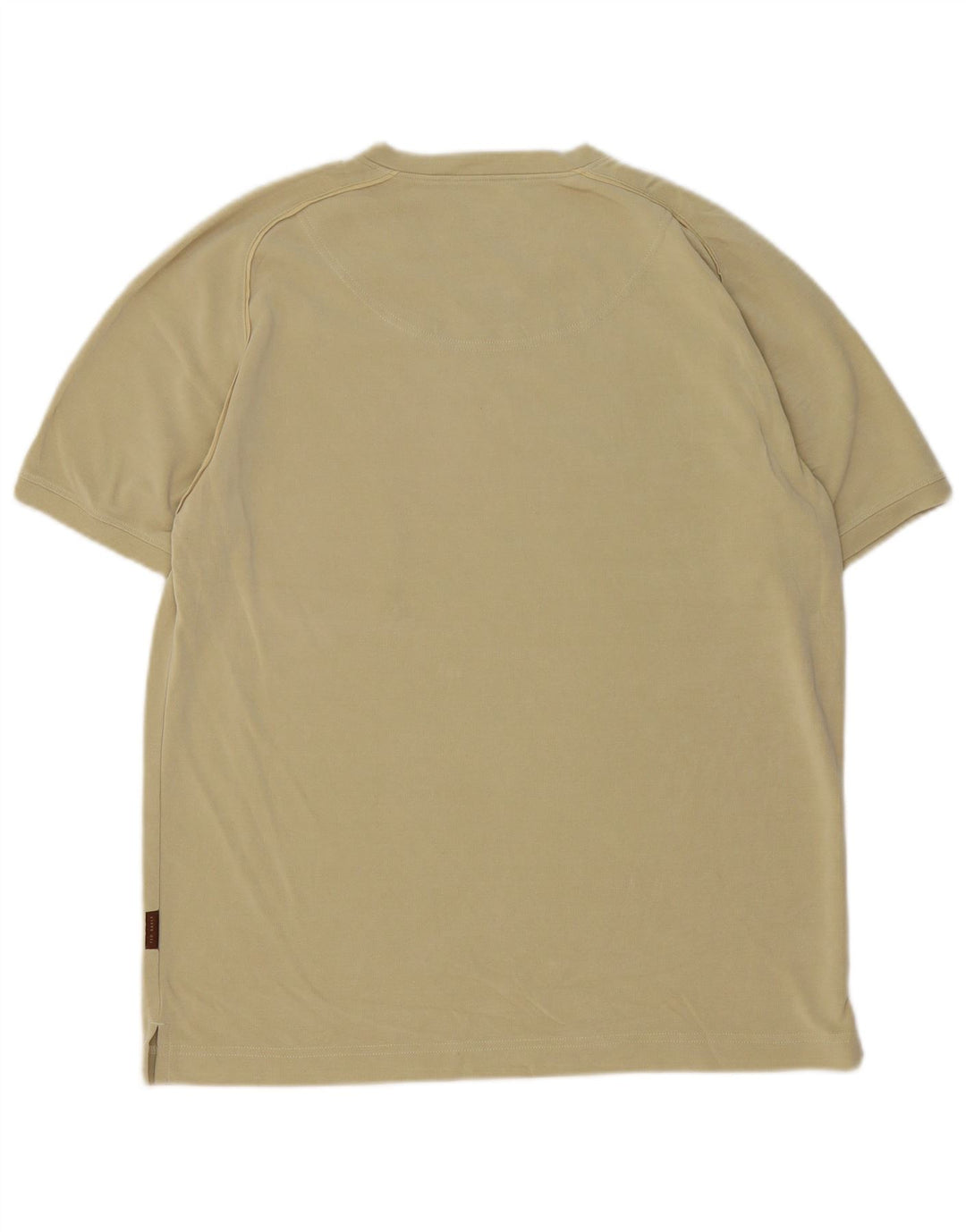 Ανδρικό T-Shirt Ted Baker Top Size 4 Large Χακί Βαμβακερό