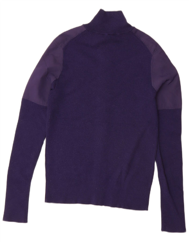 Ανδρικό πουλόβερ Cos Cardigan Small Navy Blue Colourblock