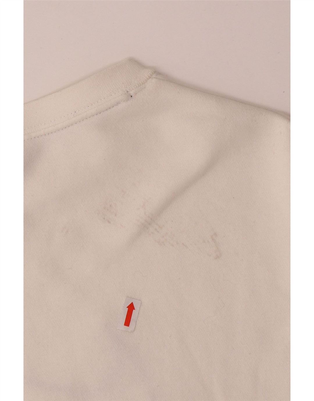 Ανδρικό γραφικό φούτερ NIKE με χαλαρή εφαρμογή Jumper XS Λευκό βαμβακερό