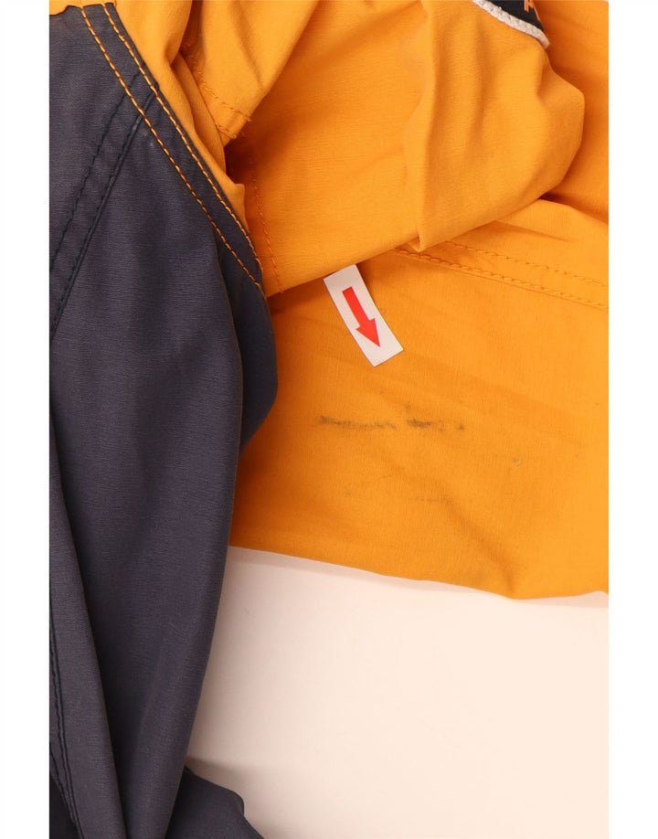 Superdry Ανδρικό γραφικό μπουφάν Windbreaker UK 40 Large Orange Colourblock