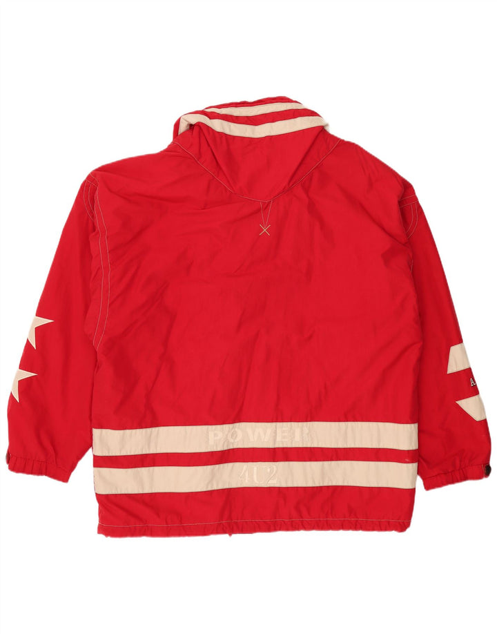 BOGNER Ανδρικό γραφικό μπουφάν Anorak UK 42 XL Κόκκινο πολυεστέρας