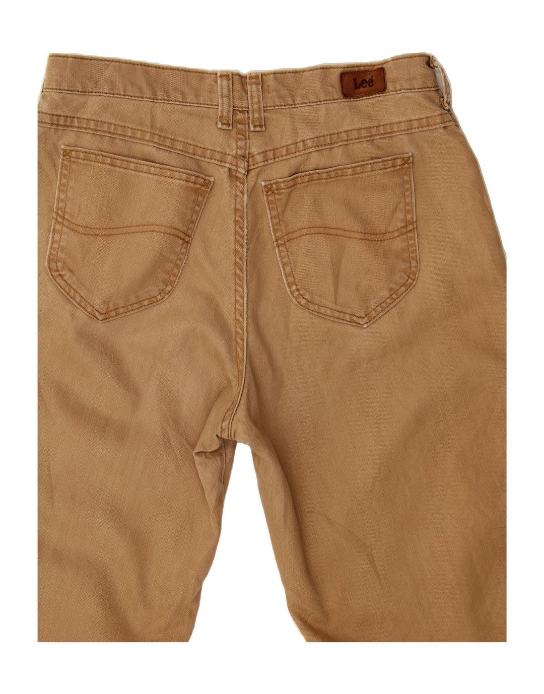 LEE Mens Straight Jeans W32 L28 Brown Vintage Lee and Second-Hand Lee from Messina Hembry 