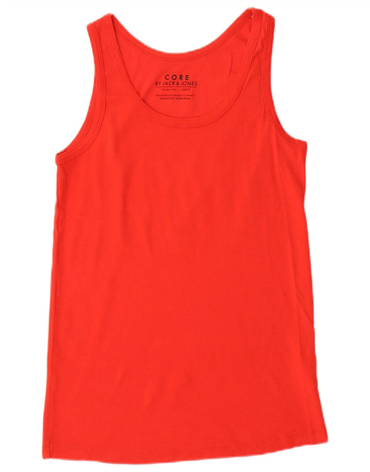 Ανδρικό γιλέκο Jack & Jones, μεγάλο κόκκινο βαμβακερό