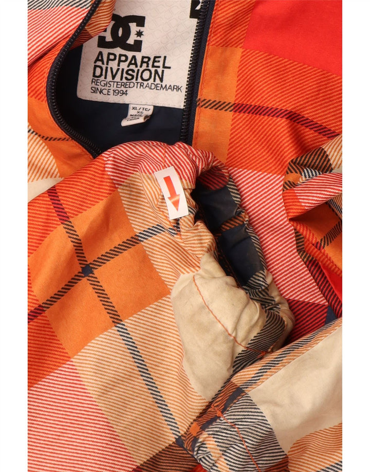 DC Ανδρικό μπουφάν με κουκούλα αντιανεμικό UK 42 XL Πολύχρωμο πολυεστέρας