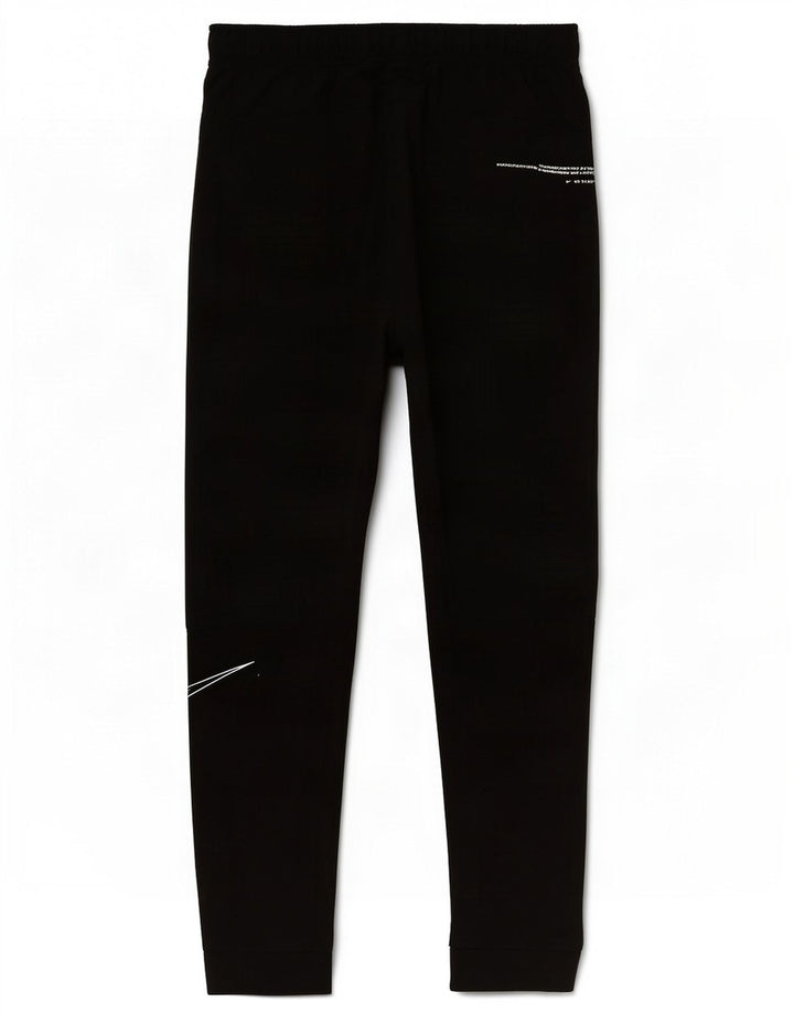 Ανδρική φόρμα Nike γραφική φόρμα Dri Fit Joggers Μικρό μαύρο πολυεστέρα