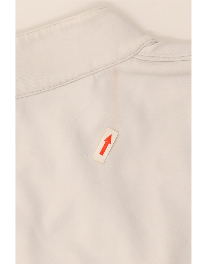 Γυναικεία αθλητική φόρμα ASICS Top Jacket UK 14 Large White Polyamide