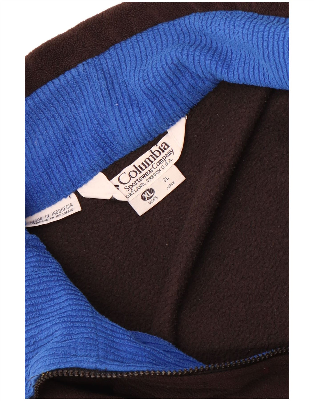 Columbia Ανδρικό Fleece Jacket UK 42 XL Μαύρο
