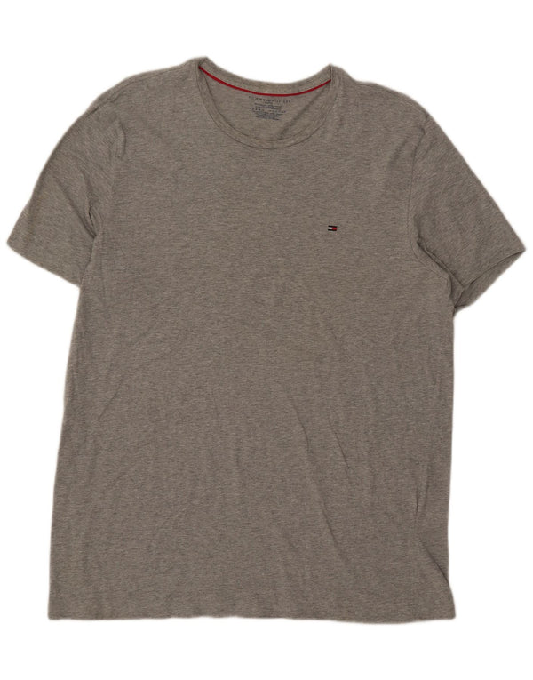Ανδρικό T-Shirt Tommy Hilfiger Top XL Γκρι βαμβακερό